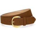 thumbnail image 1 of WHIPPY Women Leather Belt for Jeans Dresses Ladies Suede Leather Belts, 1 of 8