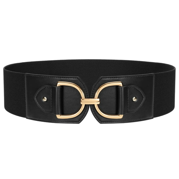 WHIPPY Women Wide Elastic Waist Belt Ladies Stretch Belts for Dresses