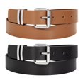 thumbnail image 1 of WHIPPY Women's Belts for Jeans Dresses Pants Ladies Leather Brown Belts, 1 of 7