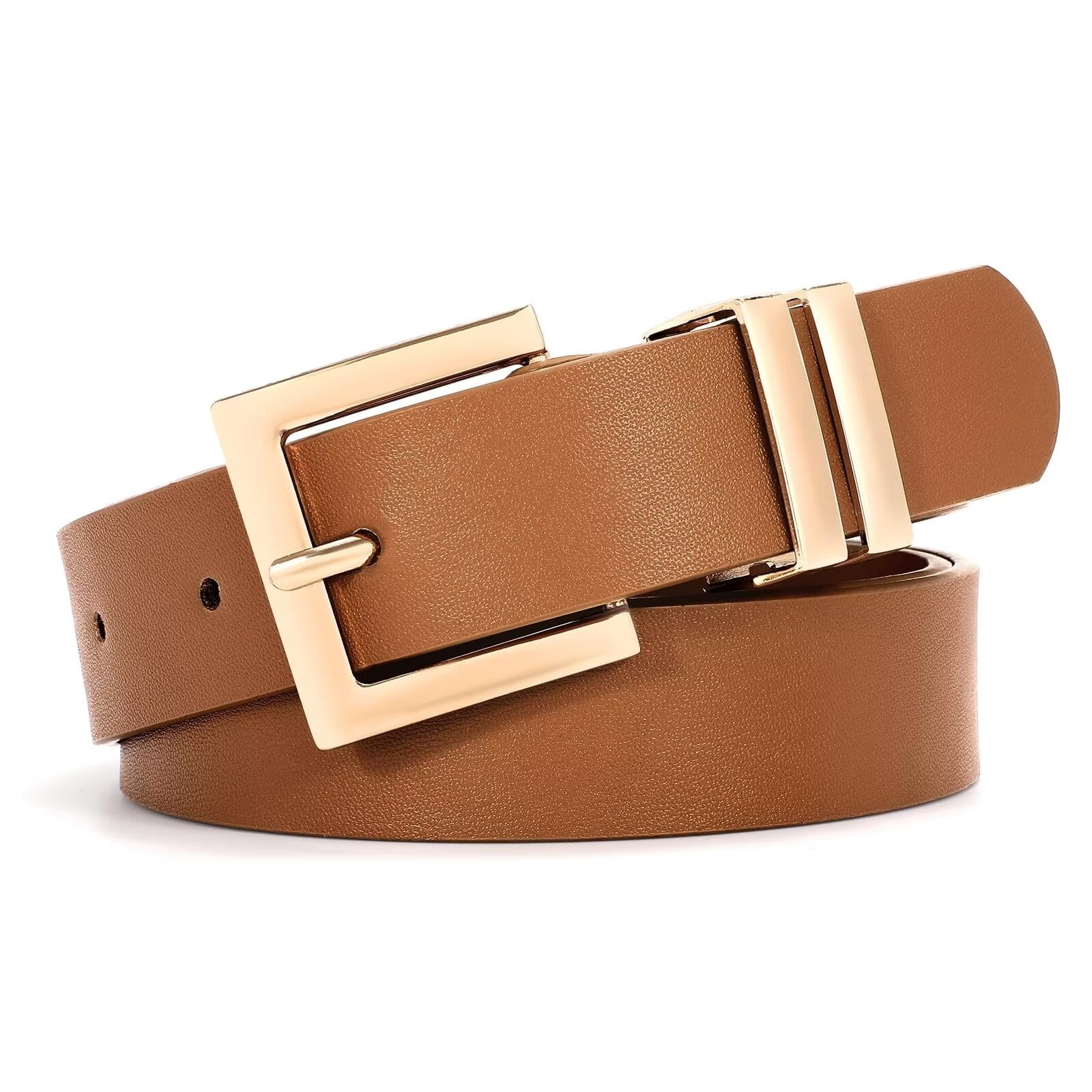 2775 Women\'s Casual Leather Square Buckle – Stylish Jeans & Dress Belt Levi main image 3