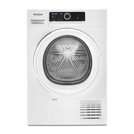 Whirlpool - 4.3 Cu. Ft. Electric Dryer with Energy-Efficient Small Space Dryer Technology - White