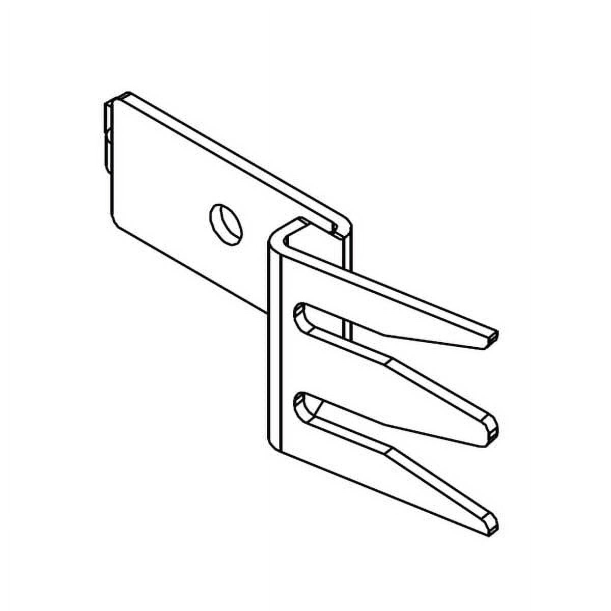 WHIRLPOOL 8523412 BRACKET-COOKTOP REAR GA - OEM PART