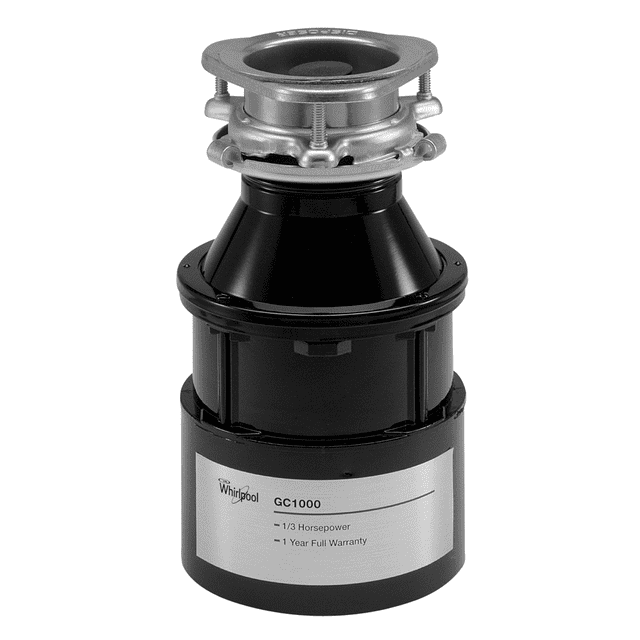Whirlpool GC1000PE 1/3 HP InSink Garbage Disposer Not Applicable