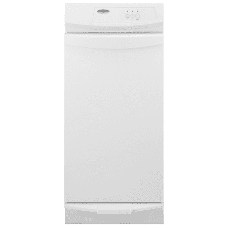 Whirlpool - Gold 1.4 Cu. Ft. Convertible Trash Compactor - White