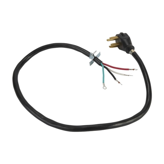 WHIRLPOOL PT400 RANGE CORD 4 WIRE 40 AMP 4' - GENUINE OEM PART