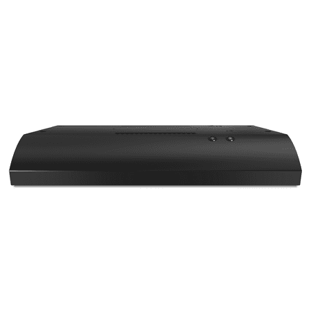 Whirlpool - 30" Recirculating Range Hood - Black