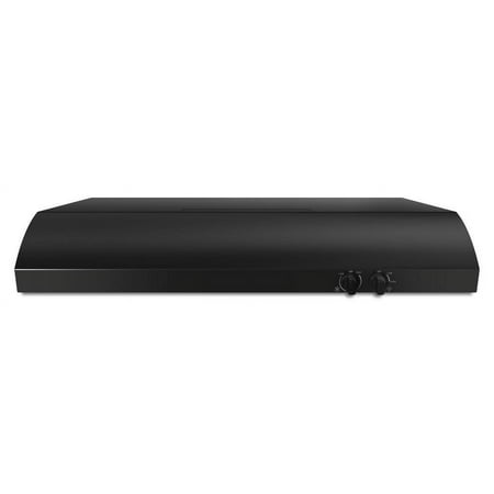 Whirlpool - 30" Convertible Range Hood - Black