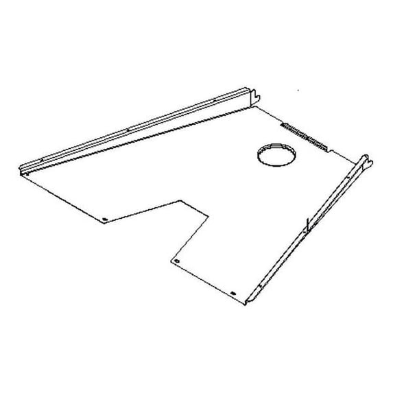 WHIRLPOOL W10349015 RANGE EXHAUST VENT - OEM PART