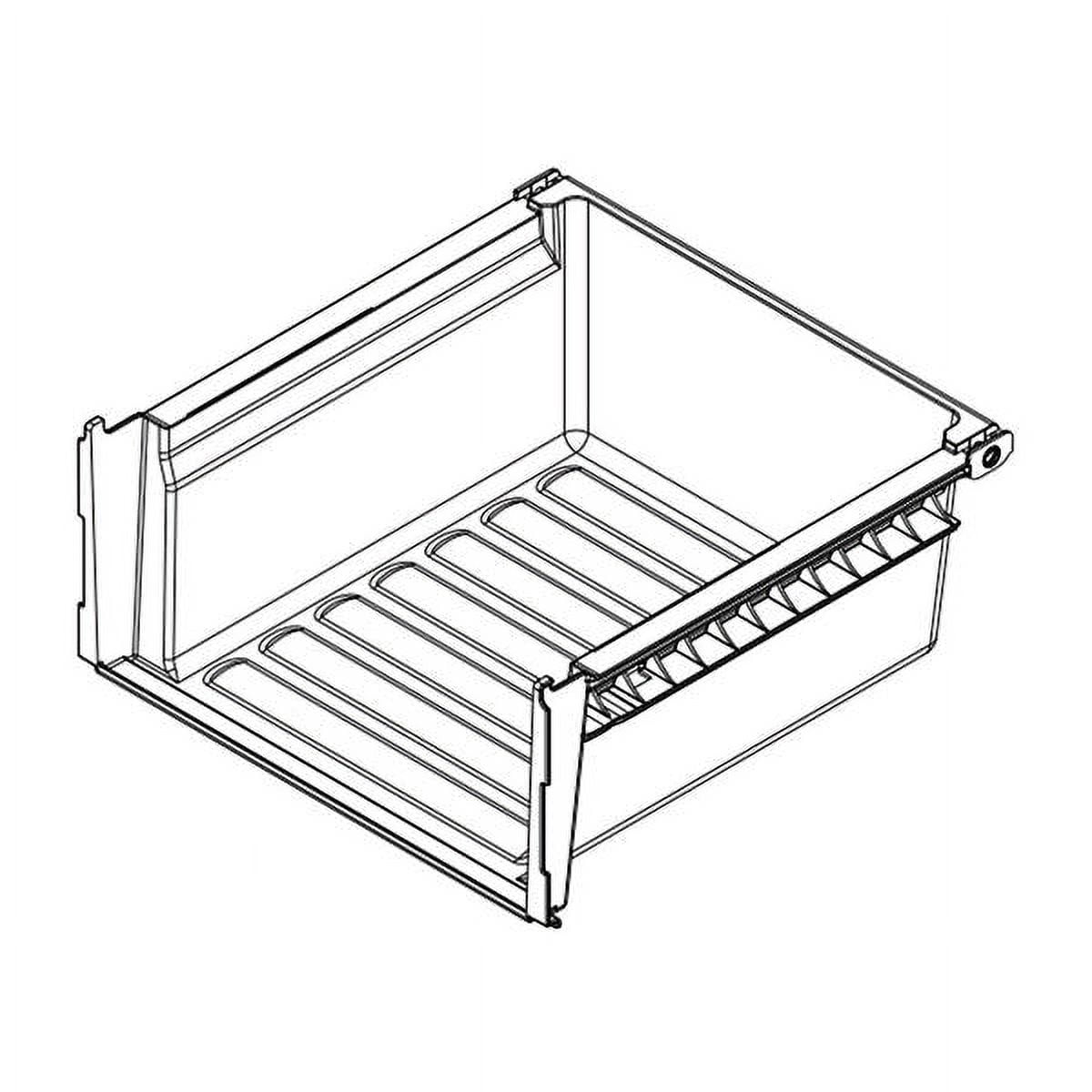 WHIRLPOOL W10850129 REFRIGERATOR CRISPER DRAWER - OEM PART