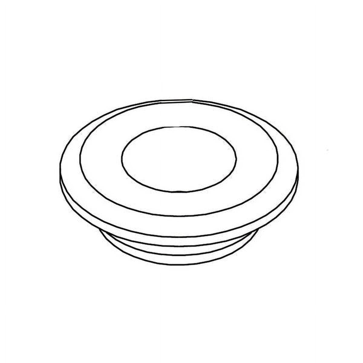 WHIRLPOOL W10853046 COOKTOP KNOB BEZEL - OEM PART