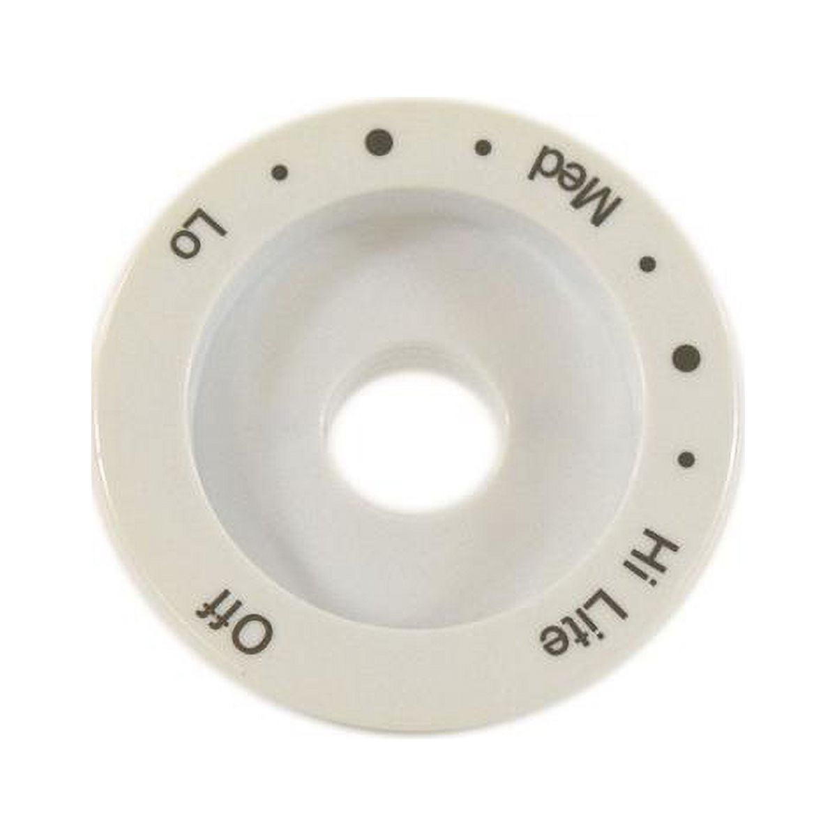 WHIRLPOOL W10856847 RANGE SURFACE BURNER KNOB BEZEL - OEM PART