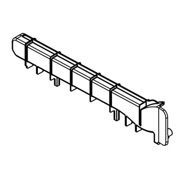 WHIRLPOOL W11025414 REFRIGERATOR CRISPER DRAWER SLIDE RAIL LEFT (GENUINE OEM PART)