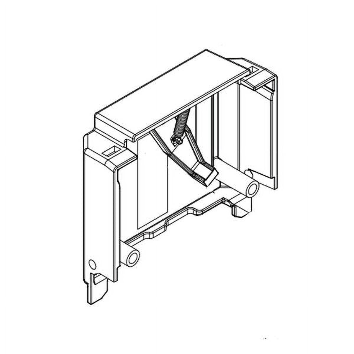 WHIRLPOOL W11162099 DISHWASHER DISHRACK ADJUSTER HOUSING - OEM PART