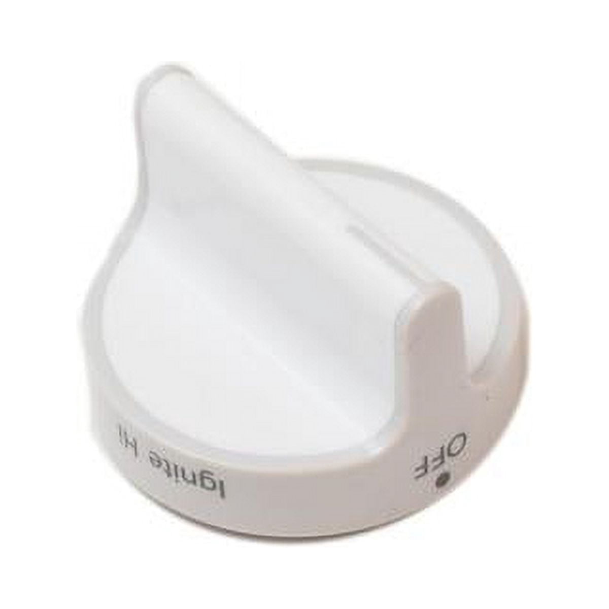 WHIRLPOOL W11164681 RANGE SURFACE BURNER KNOB (WHITE) - OEM PART