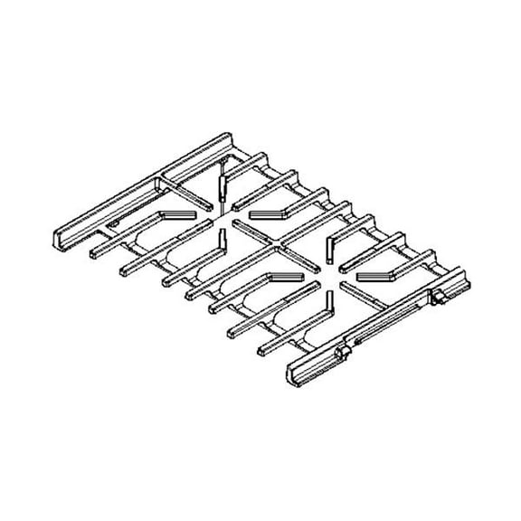 WHIRLPOOL W11182115 RANGE SURFACE BURNER GRATE KIT (GENUINE OEM PART)