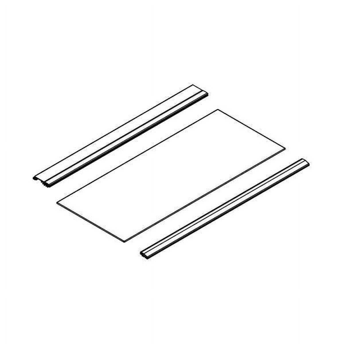 WHIRLPOOL W11336365 REFRIGERATOR GLASS SHELF - OEM PART