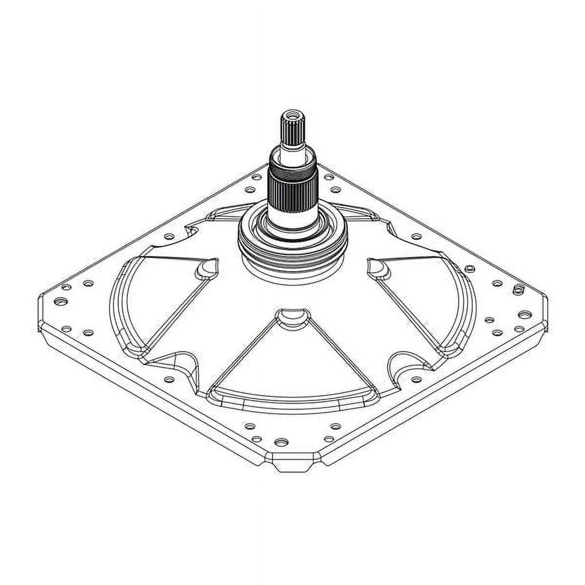 WHIRLPOOL W11449841 WASHER GEAR CASE (GENUINE OEM PART)