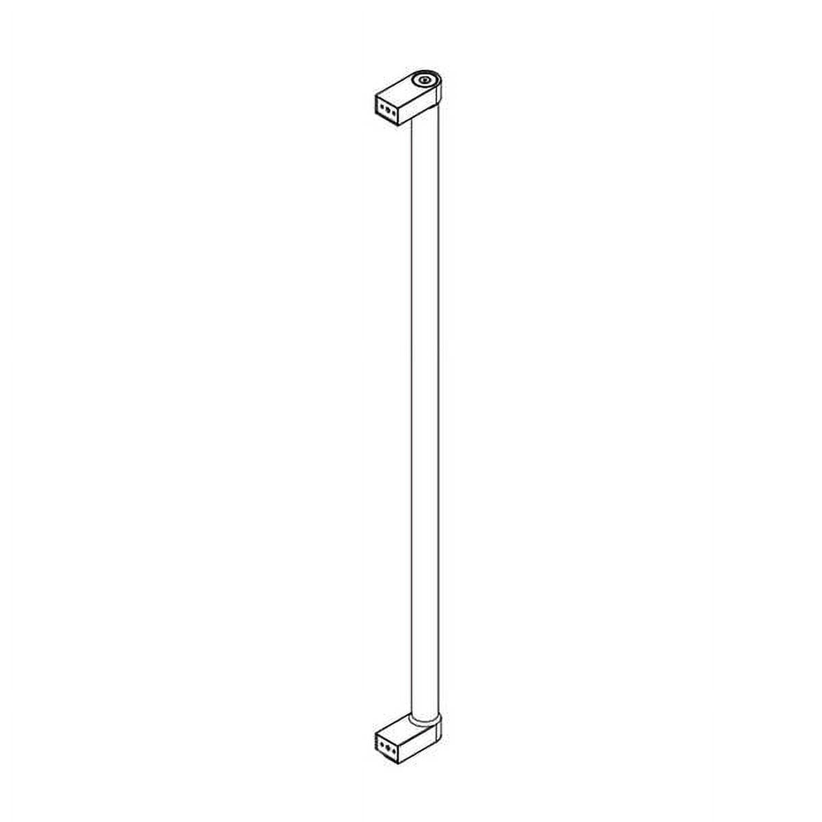 WHIRLPOOL W11483532 REFRIGERATOR DOOR HANDLE (STAINLESS) (GENUINE OEM PART)
