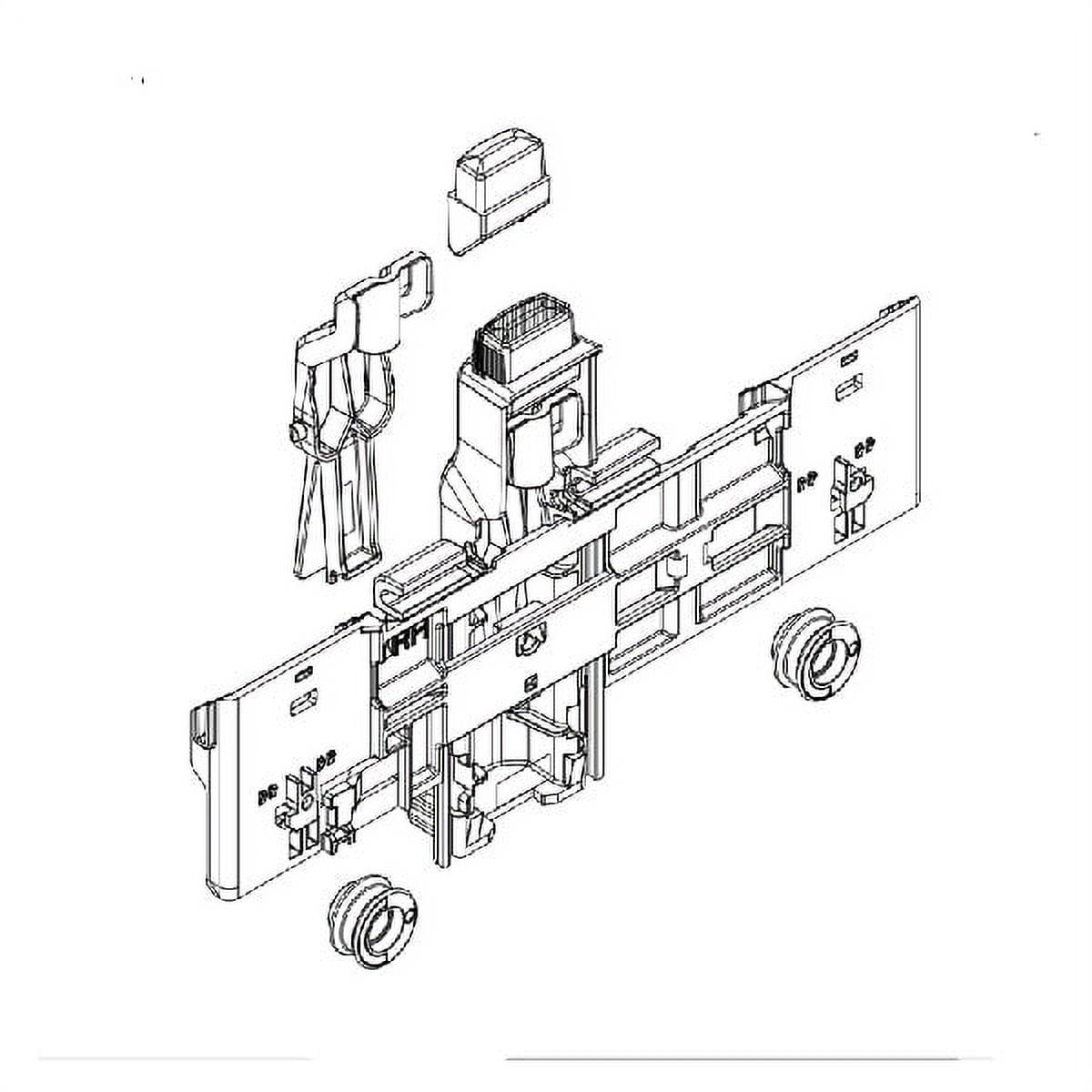 WHIRLPOOL W11545795 ADJUSTER - GENUINE OEM PART