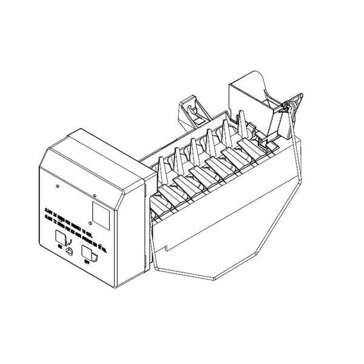 WHIRLPOOL W11548540 REFRIGERATION APPLIANCE ICE MAKER (GENUINE OEM PART)