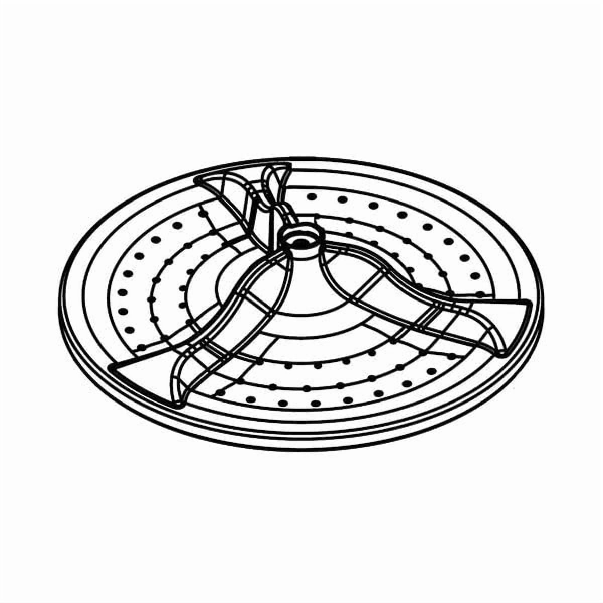 WHIRLPOOL W11558969 WASHPLATE - GENUINE OEM PART