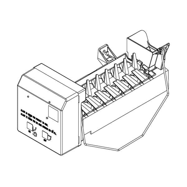 WHIRLPOOL W11565638 ICEMAKER - GENUINE OEM PART