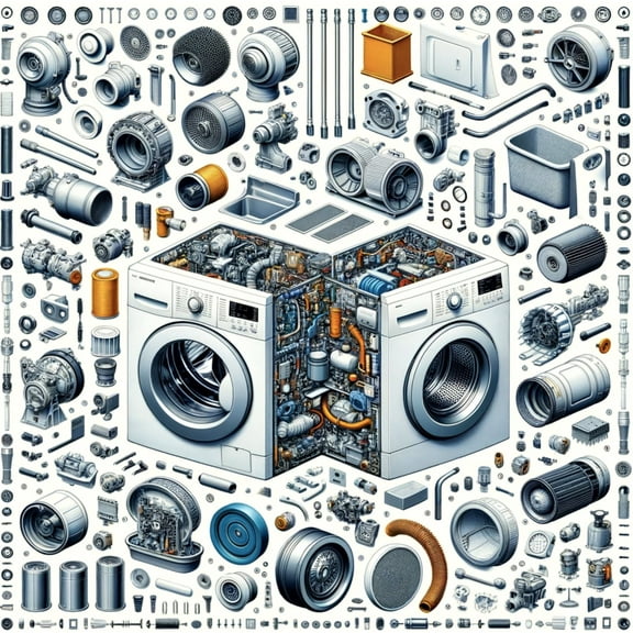 WHIRLPOOL W11599075 WASHER VENT PIPE (GENUINE OEM PART)