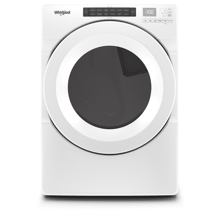 Whirlpool - 7.4 Cu. Ft. Stackable Gas Dryer with Wrinkle Shield Option - White