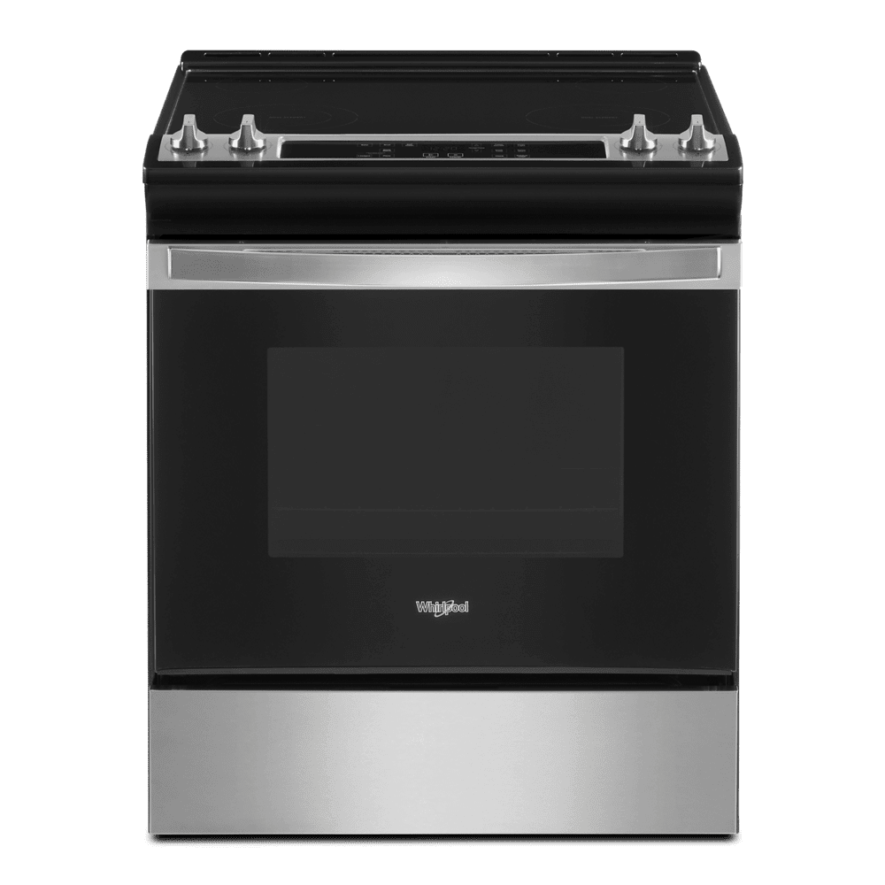 Whirlpool WEE515S0LS 4.8 Cu. Ft. Stainless Electric Range with Frozen Bake Technology