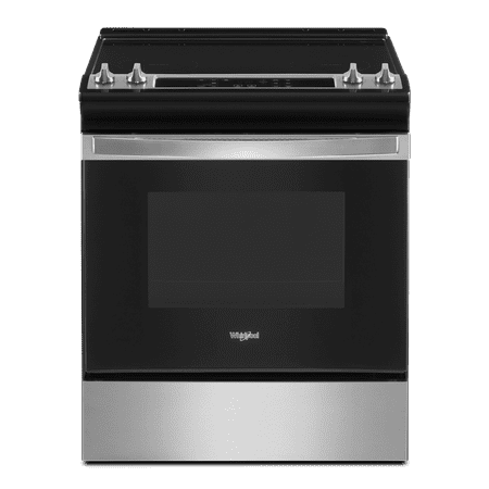 Whirlpool WEE515S0LS 4.8 Cu. Ft. Stainless Electric Range with Frozen Bake Technology