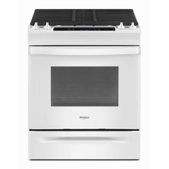 WHIRLPOOL WEG515S0LW 30" free standing gas range