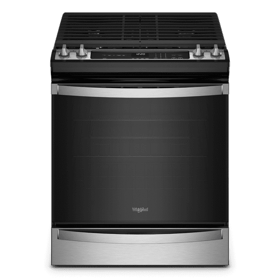 WHIRLPOOL WEG745H0LZ SLIDE IN GAS RANGE Stainless Steel