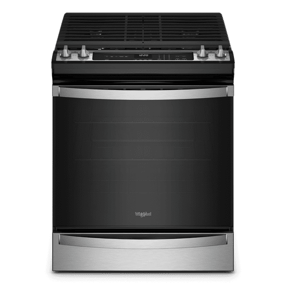 WHIRLPOOL WEG745H0LZ SLIDE IN GAS RANGE Stainless Steel