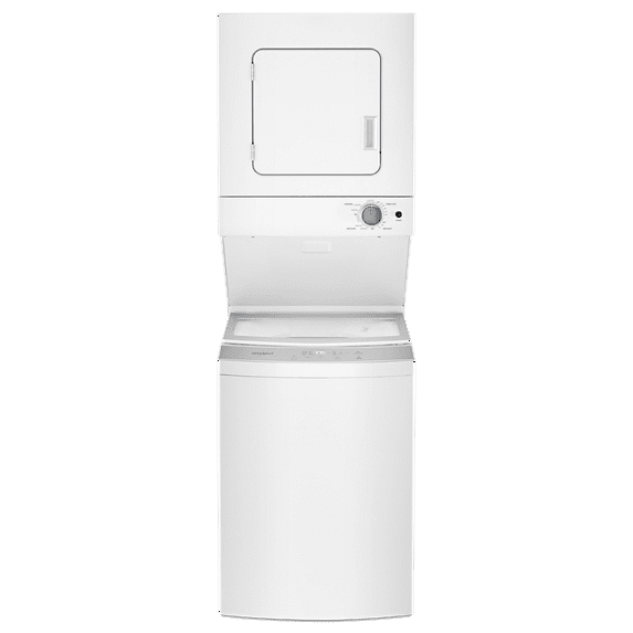 WHIRLPOOL WET4124HW combination washer electric dryer