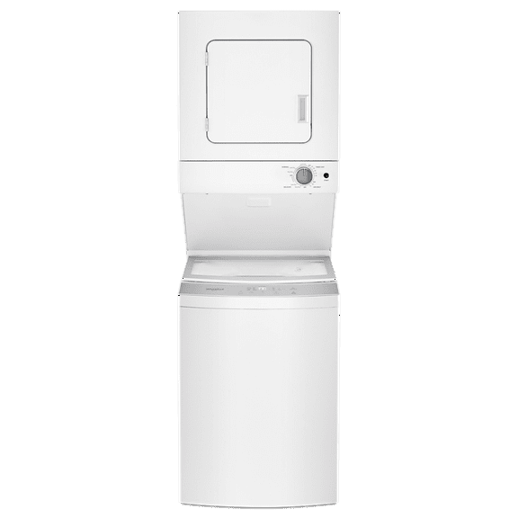 WHIRLPOOL WET4124HW combination washer electric dryer