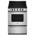 thumbnail image 1 of Whirlpool WFE500M4HS 24 Inch Freestanding Electric Range with 4 Heating Elements, 1 of 5