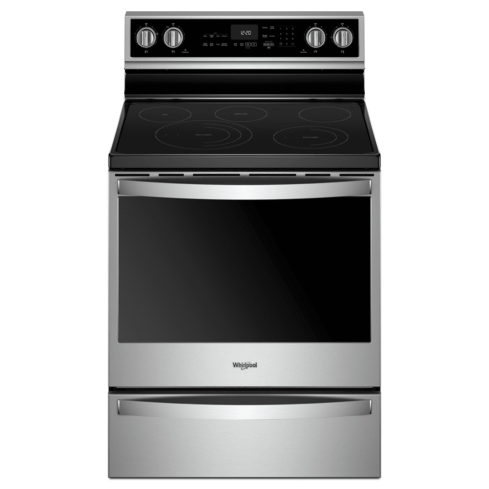 Whirlpool WFE975H0HZ 30 Inch Freestanding Electric Range with Frozen Bake
