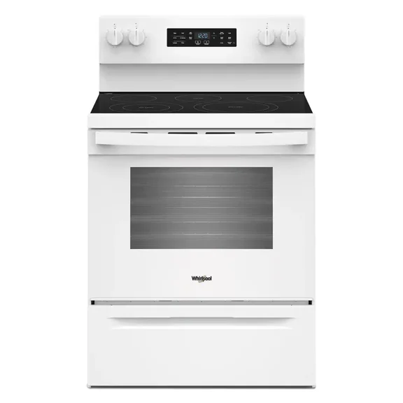 Whirlpool 30-inch 5.3 cu. ft. Freestanding Electric Range with No Preheat (White)