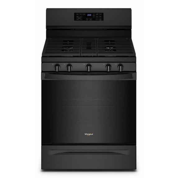 Whirlpool 5.0 Cu. Ft. Whirlpool(R) Gas 5 in 1 Air Fry Oven - WFG550S0LB