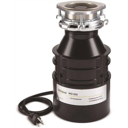 Whirlpool WG1202PH 0.5HP Continuous Feed In-Sink Garbage Feed