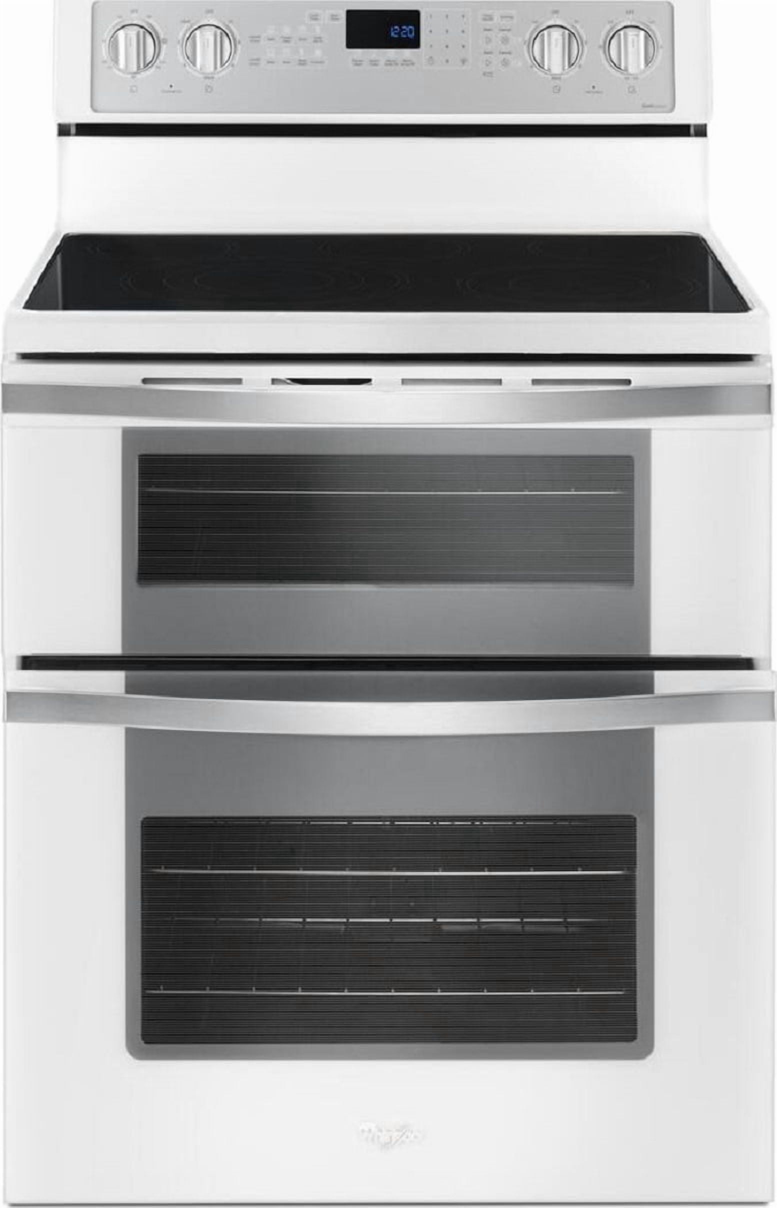 Whirlpool WGE745C0FH 30 Inch Freestanding Electric Range with 5 Heating Elements