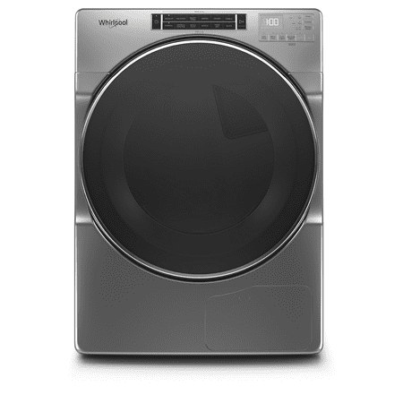 Whirlpool - 7.4 Cu. Ft. 36-Cycle Electric Dryer - Chrome shadow