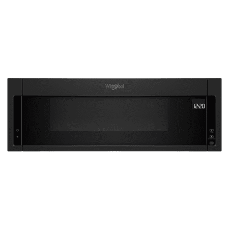 Whirlpool - 1.1 Cu. Ft. Low Profile Over-the-Range Microwave Hood Combination - Black