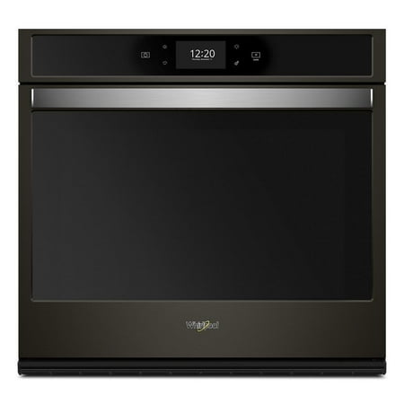 Whirlpool - 27" Built-In Single Electric Convection Wall Oven - Black stainless steel