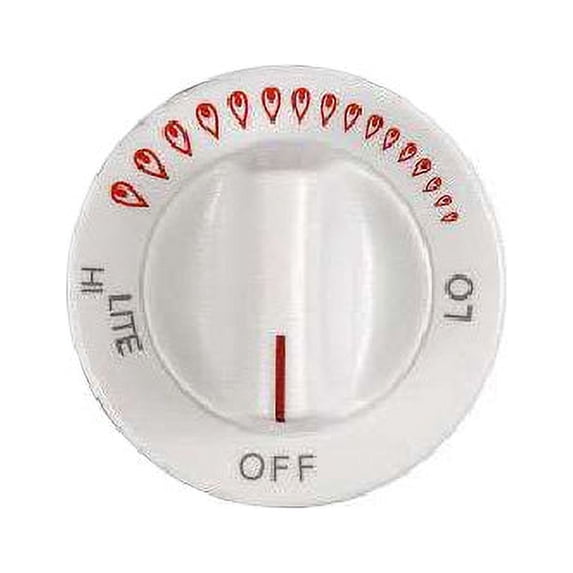 WHIRLPOOL WP74002115 RANGE SURFACE BURNER KNOB - OEM PART