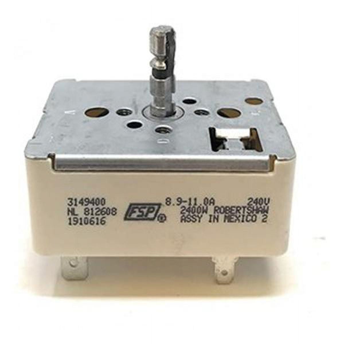 WHIRLPOOL WP9758060 RANGE SURFACE ELEMENT CONTROL SWITCH - OEM PART