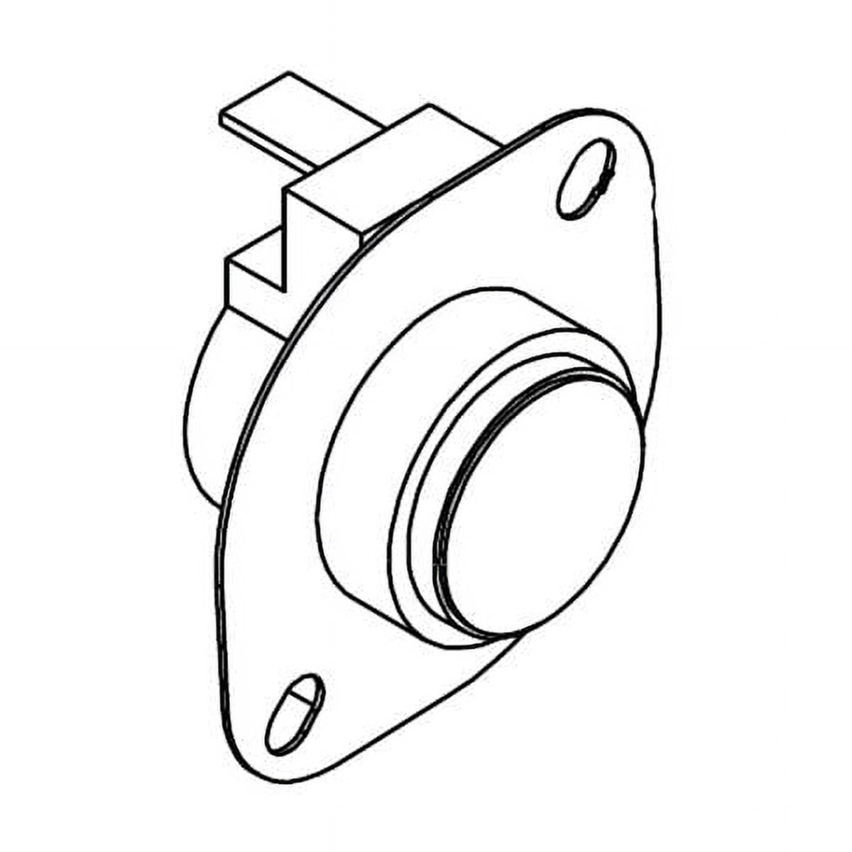 WHIRLPOOL WPW10168175 DRYER HIGH-LIMIT THERMOSTAT (GENUINE OEM PART)