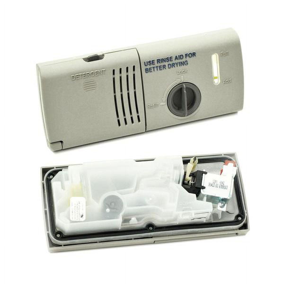 WHIRLPOOL WPW10224430 DISHWASHER DETERGENT DISPENSER ASSEMBLY - OEM PART