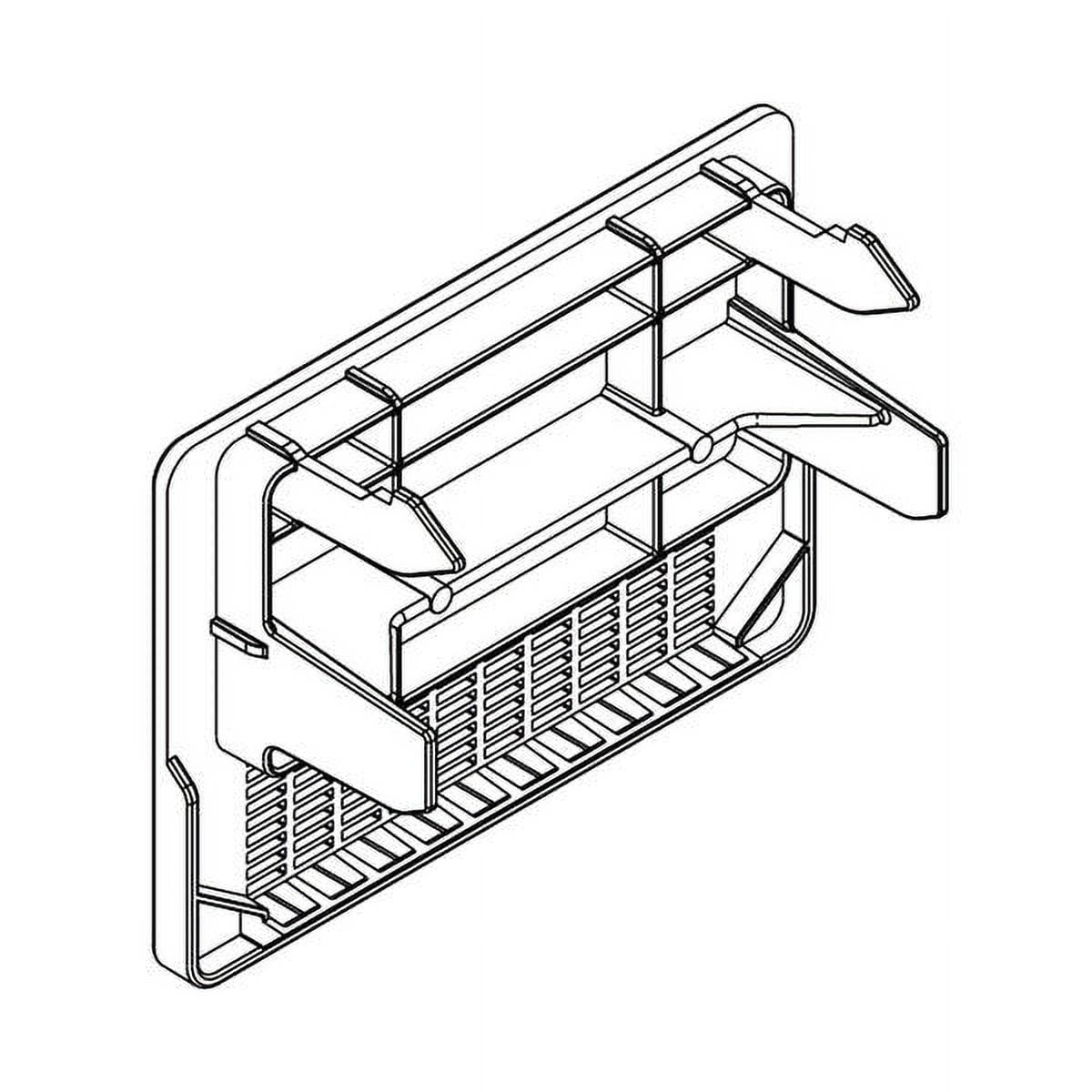 WHIRLPOOL WPW10254548 DISHWASHER DEFLECTOR - OEM PART