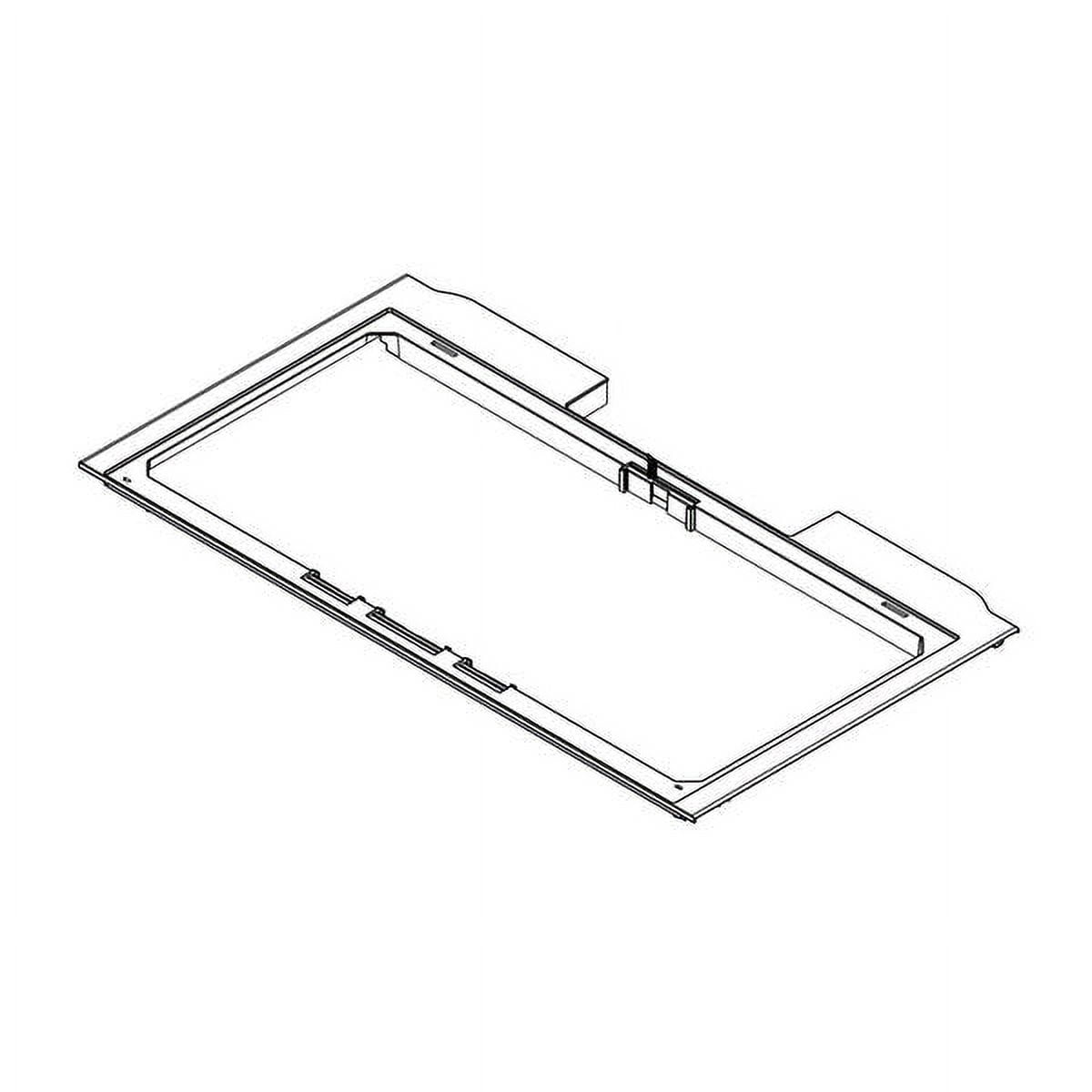 WHIRLPOOL WPW10423799 REFRIGERATOR CRISPER DRAWER COVER FRAME - OEM PART